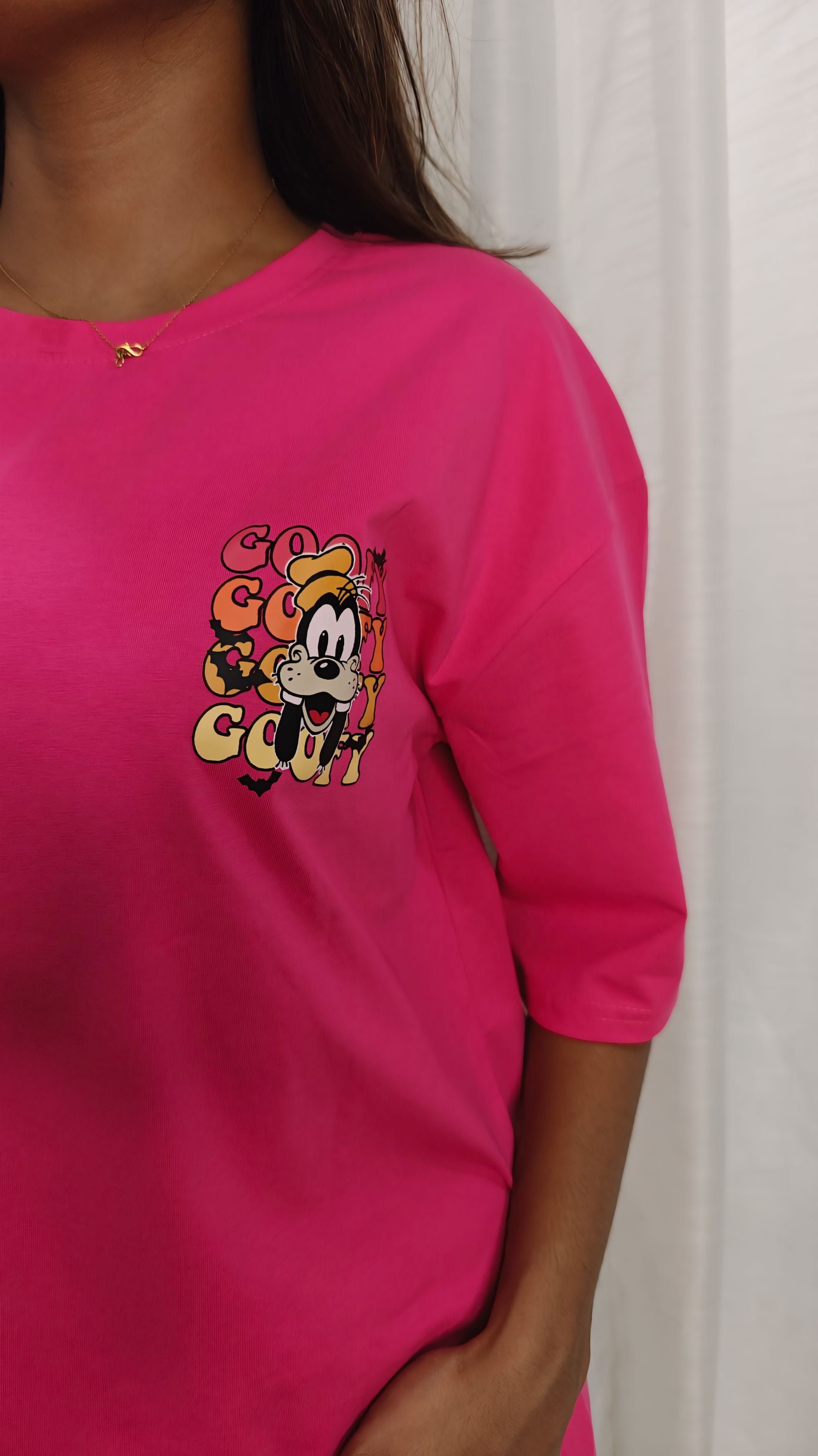 Disney Goofy Friends Oversize Bundle (Black + Pink)