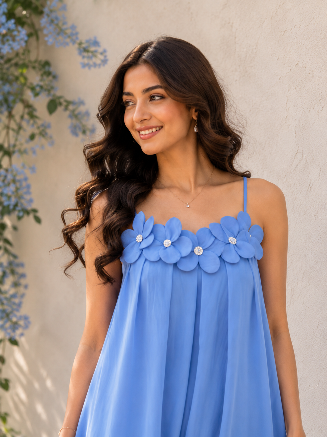 Voxelle Celeste Bloom Maxi Dress